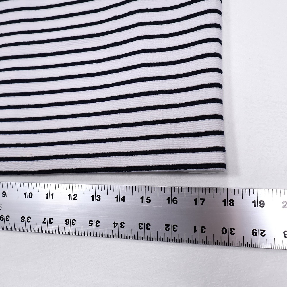 NWT TOMMY HILFIGER Women's 4 Black White‎ Striped Sleeveless Midi Sheath Dress - Picture 10 of 10